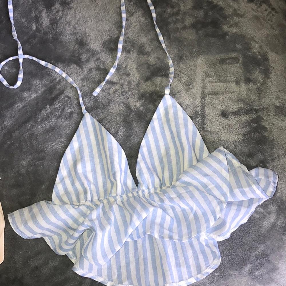 Halter, pendulum shirt